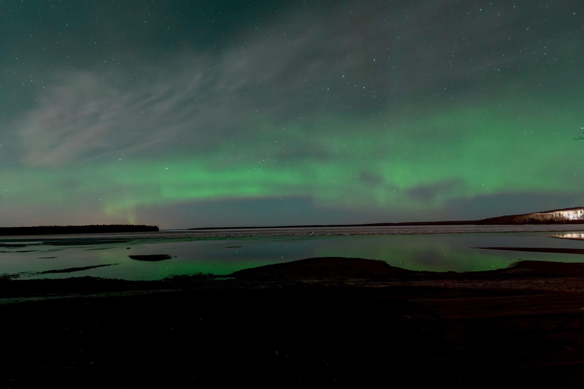 Cold Lake's Celestial Symphony: Northern Lights and Real Estate Magic